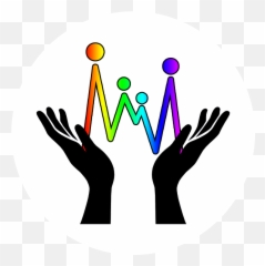 About - Full Spectrum Support Open Hand Png Vector