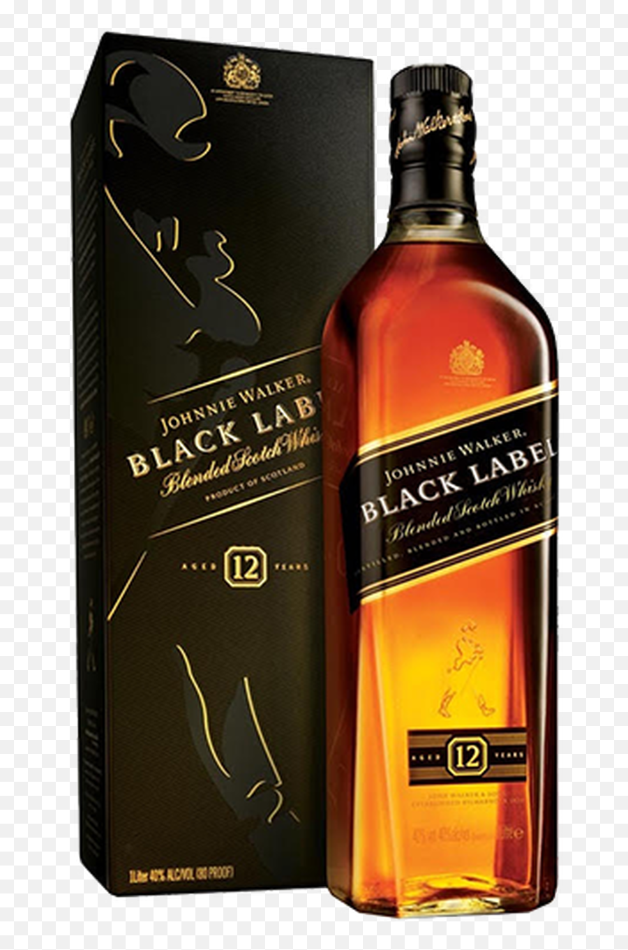 Johnnie Walker Black 1l - Liquid Library Johnnie Walker Black Label Png,Johnnie Walker Icon