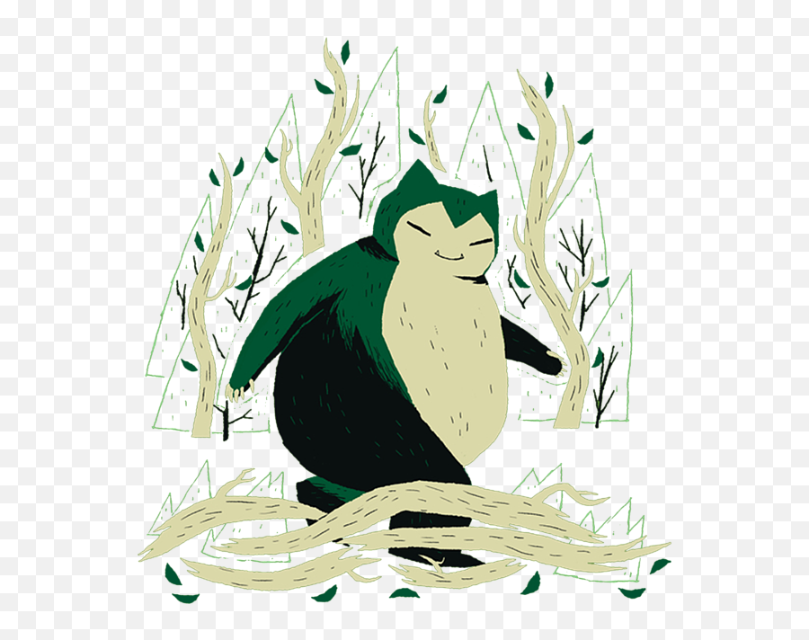 Snorlax Tapestry - Illustration Png,Snorlax Png