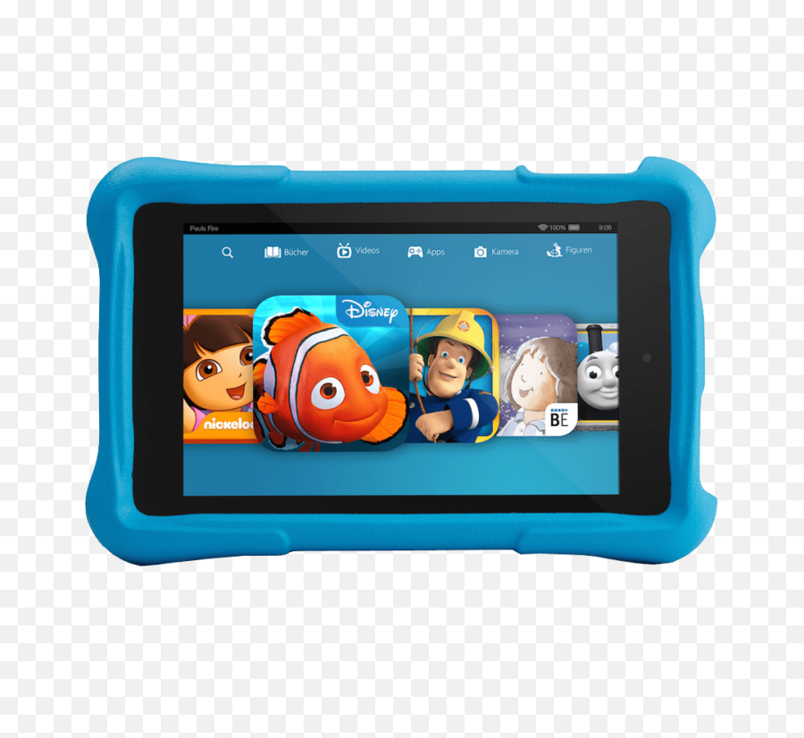 Kindle Fire Kids Edition Blue - Amazon Kindle Für Kinder Png,Blue Fire Transparent Background