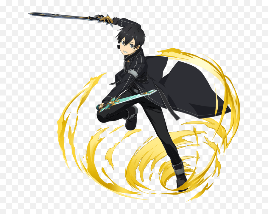 Character Banner Of Memory Defrag Is Up - Sao Alicization Kirito Dual Wield Png,Kirito Png