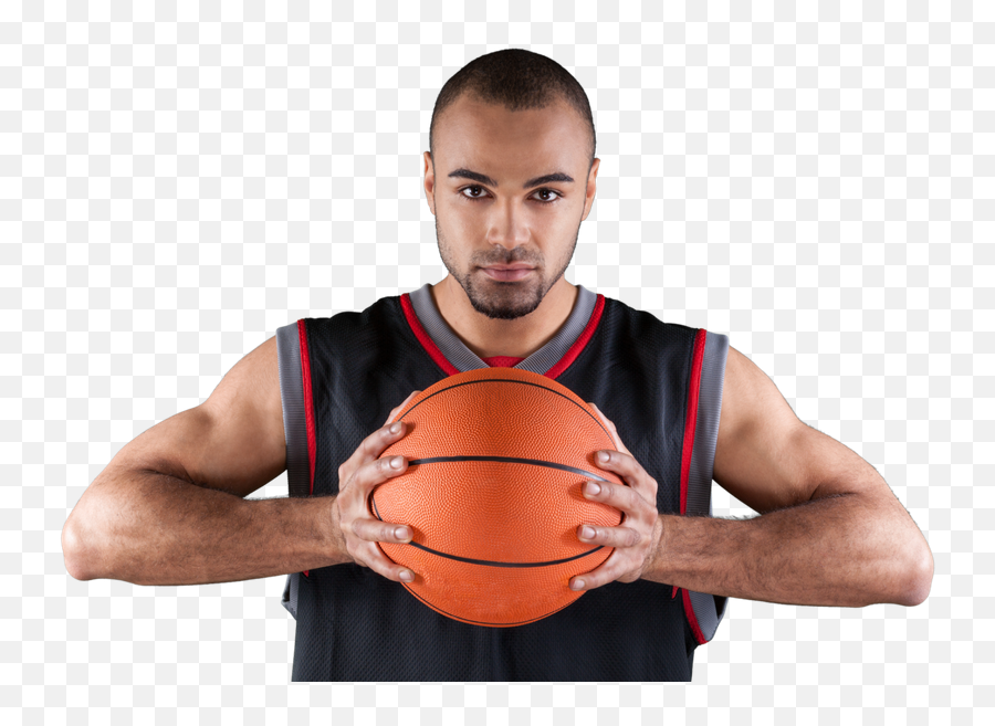 Basketball Player Holding Ball - Below The Rim Basketball Player Holding Ball Png,Basket Ball Png
