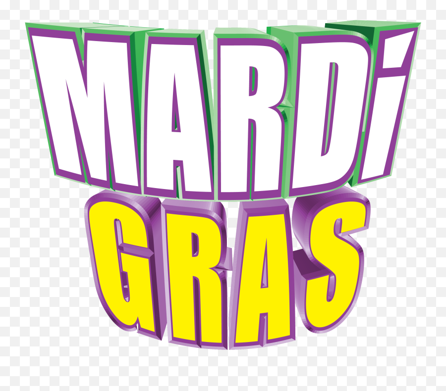 Mardi Gras 3d Clip Art - Mardi Gras Png Download Full Graphic Design,Mardi Gras Beads Png