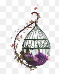 Birdcage Png Image Background Arts - Hanging Cage Png Transparent