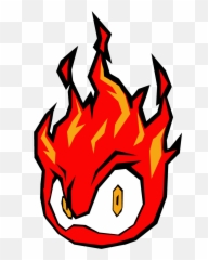 Fireball Clipart Grill Flame - Sonic Battle Logo Png