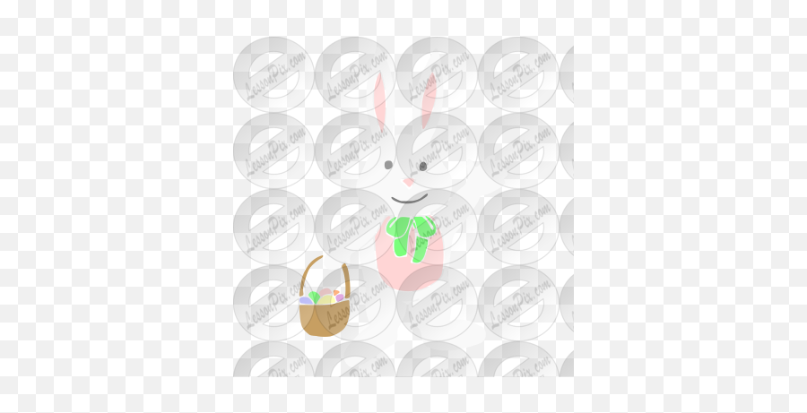 Easter Bunny Stencil For Classroom Therapy Use - Great Illustration Png,Easter Bunny Png