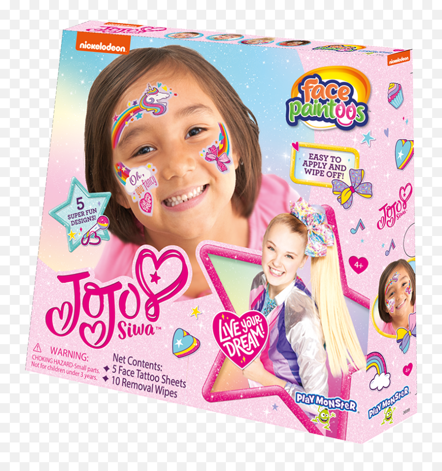 Face Paintoos Jojo Siwa Pack - Jojo Siwa Toys Png,Jojo Face Png