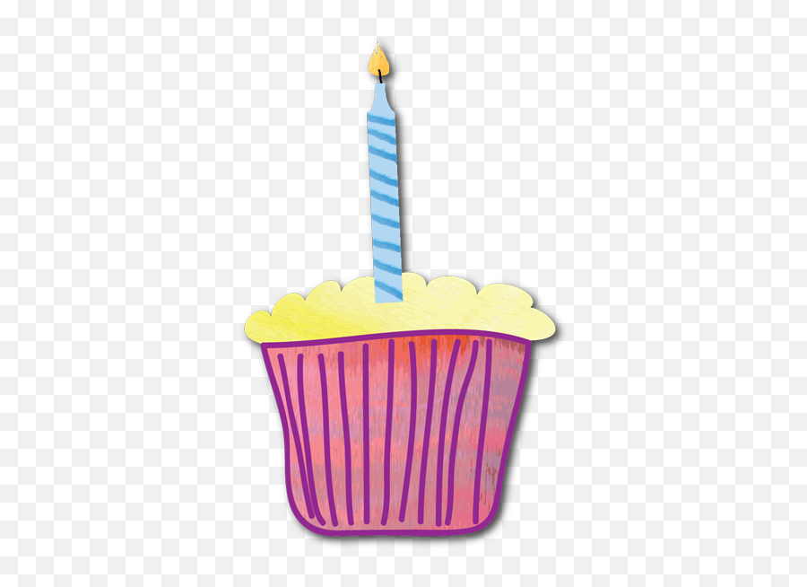 Index Of Imgcustombookskidsbdayscrapbookitems - Birthday Party Png,Birthday Cupcake Png
