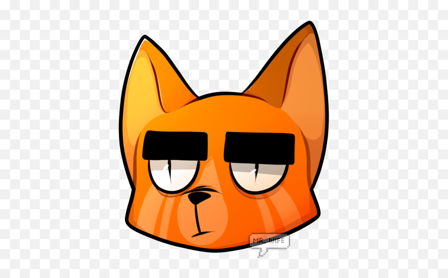 Angry Cat By Saintanist - Cartoon Png,Angry Cat Png