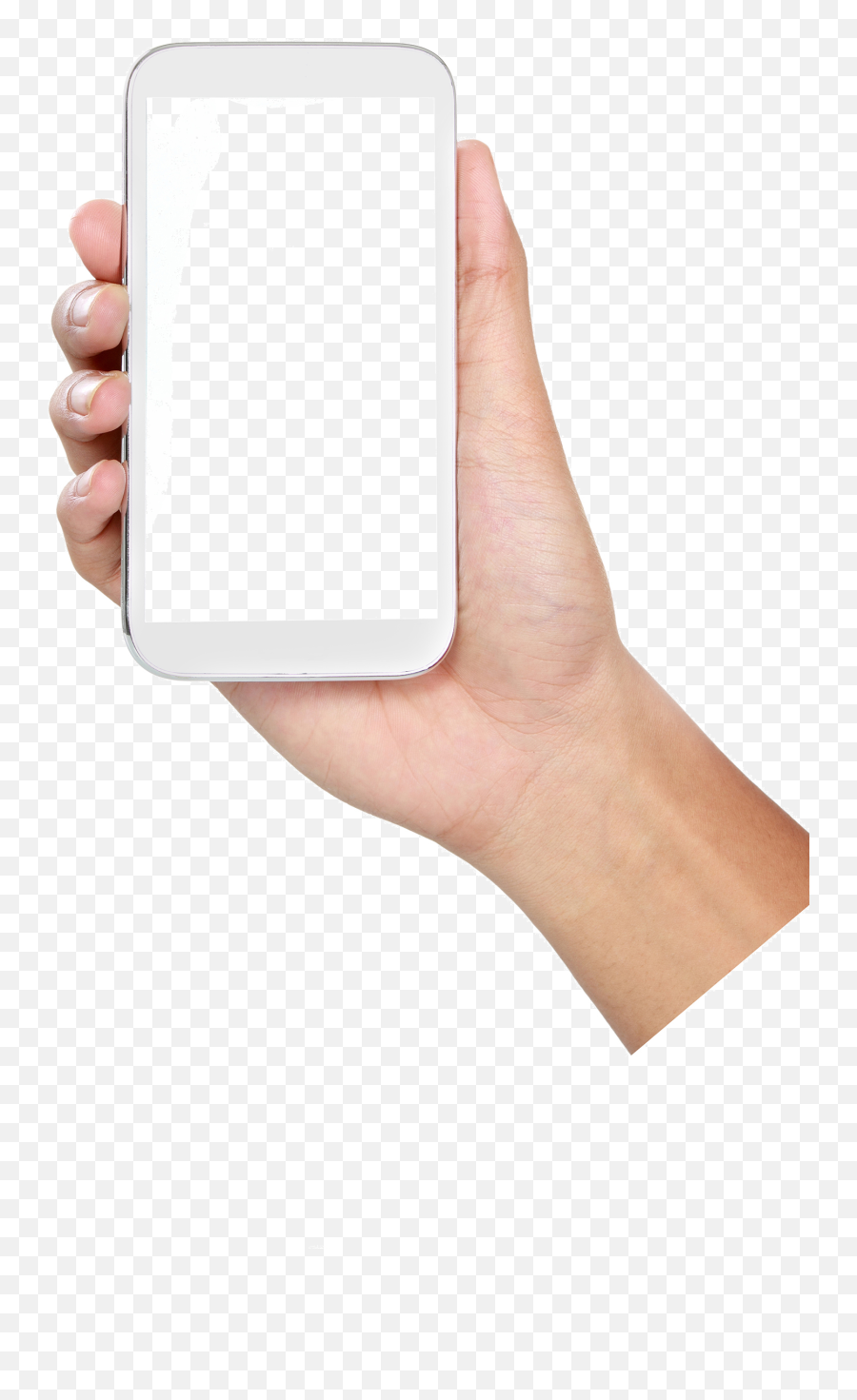 Mobile App Phone Cell Application - Hand Android Phone Png,Holding Phone Png