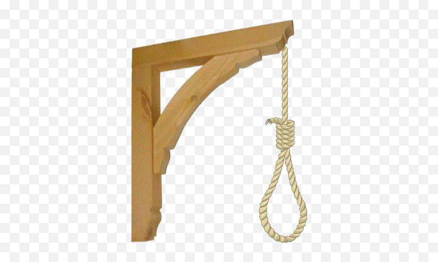 Noose Sticker Gif - Drawing Of A Noose Png,Transparent Noose