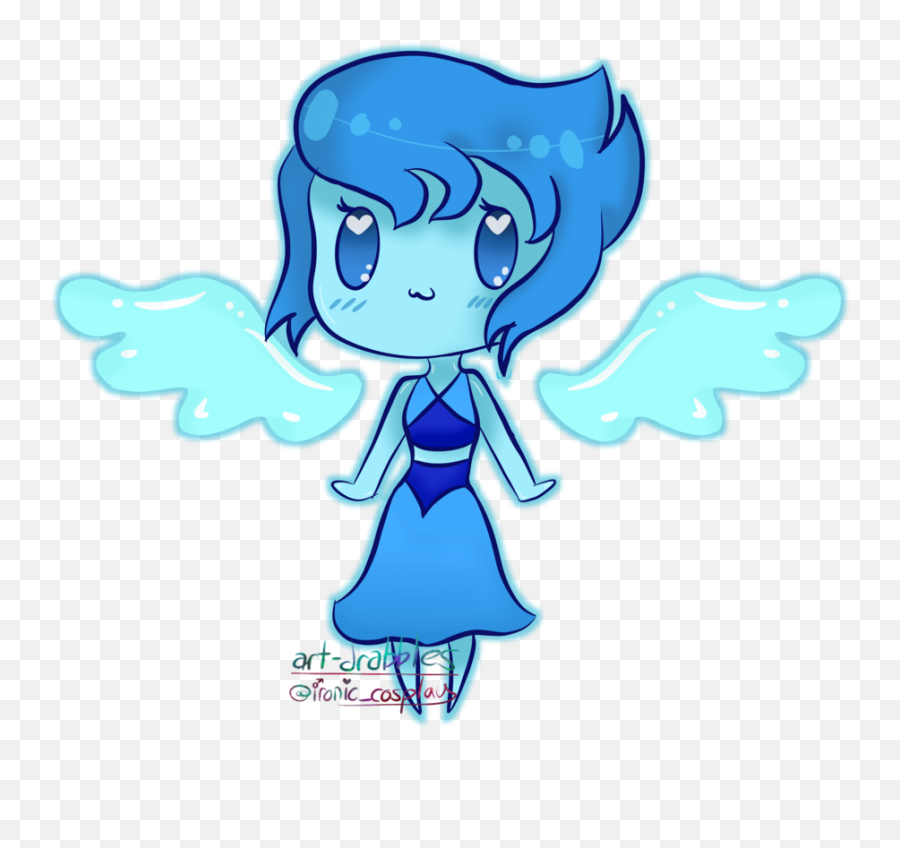 Chibi Lapis Steven Universe Ironciartwork - Illustrations Lapis Lazuli Steven Universe Chibi Png,Steven Universe Png