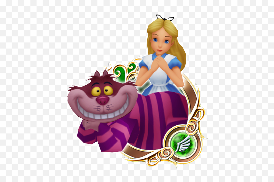 Alice Cheshire Cat - Alice And Cheshire Cat Clipart Png,Cheshire Cat Png