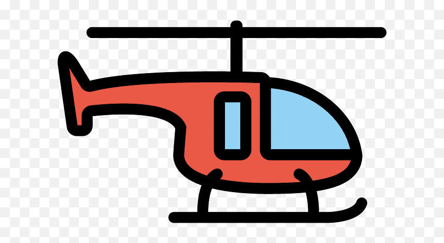 Helicopter Emoji Clipart Free Download Transparent Png - Helicóptero Emoji,Helicopter Transparent