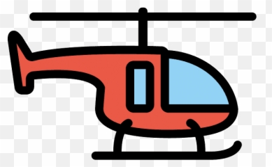 Helicopter Emoji Clipart Free Download Transparent Png - Helicóptero Emoji,Helicopter Transparent