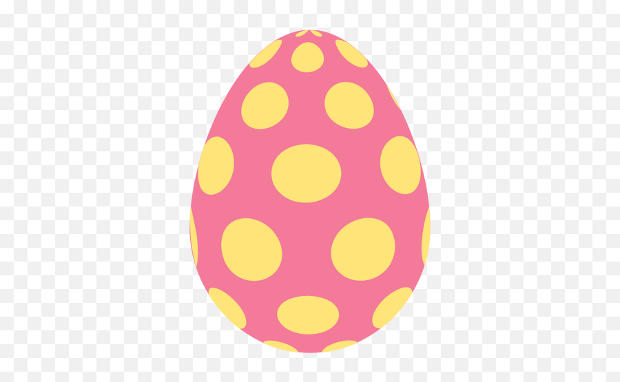 Egg Easter Painted Pattern Spot Oval - Polka Dot Png,Egg Transparent