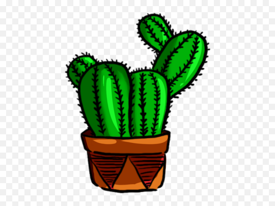 Cactus Green Plant Png And Psd - Vector Graphics Full Cactus Clipart Transparent,Plant Vector Png