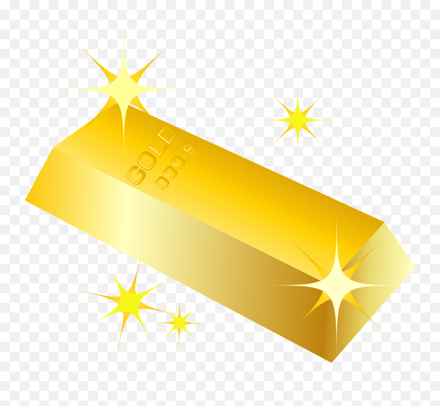 Clipart Png Gold Bar