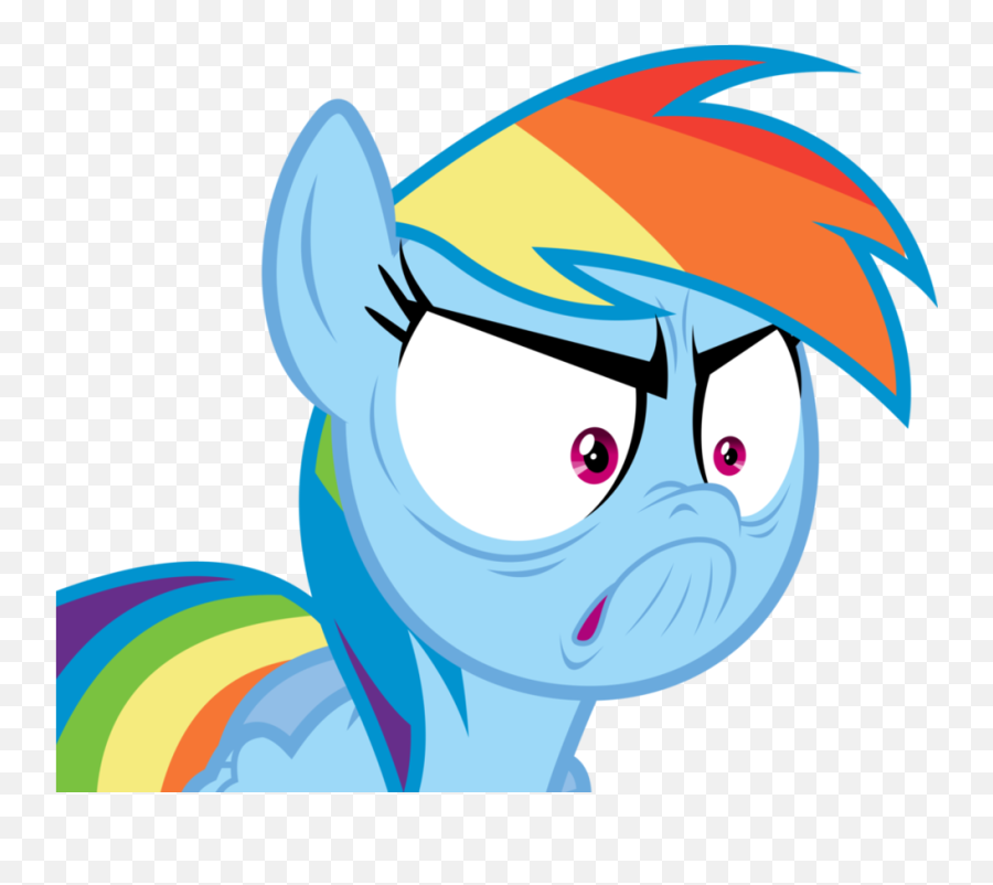 Sailor Clipart Angry - My Little Pony Meme Png,Rainbow Dash Png
