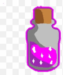Pixilart - Pixie Dust Bottle Clipart png