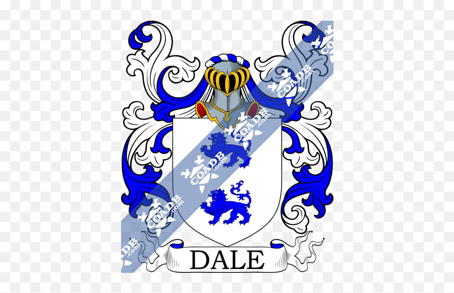 Dale Family Crest Coat Of Arms And Name History - Mills Coat Of Arms Png,Dale Like Png