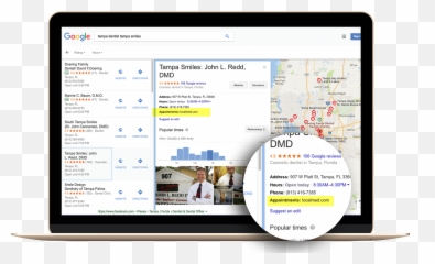 Localmed U0026 Google The Perfect Match Blog - My Business Account Mockup png