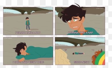 Itu0027s Been 5 Hours And Heu0027s Starting To Droolu2026 Should We Wake - Percabeth Fan Art Cute Png,Drool Png