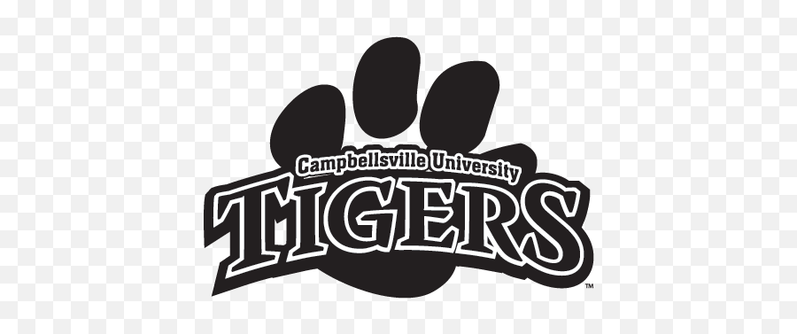 Black Paw Logo - Big Png,Campbellsville University Logo