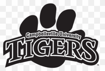 Black Paw Logo - Big Png,Campbellsville University Logo