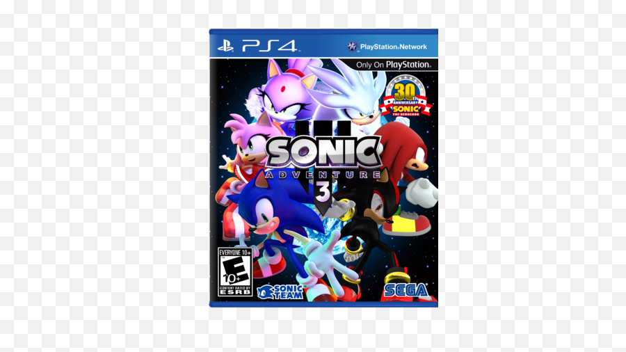 Sonic Adventure 3 - Mlb 11 The Show Png,Sonic The Hedgehog 3 Logo