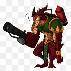Paladins Chibi Png Drogoz - Drogoz Paladins Png,Paladins Logo Png