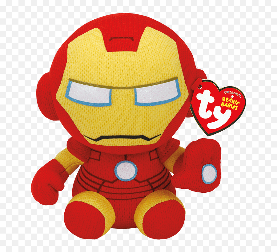 Ironman - From Marvel Iron Man Beanie Boo Png,Ironman Png