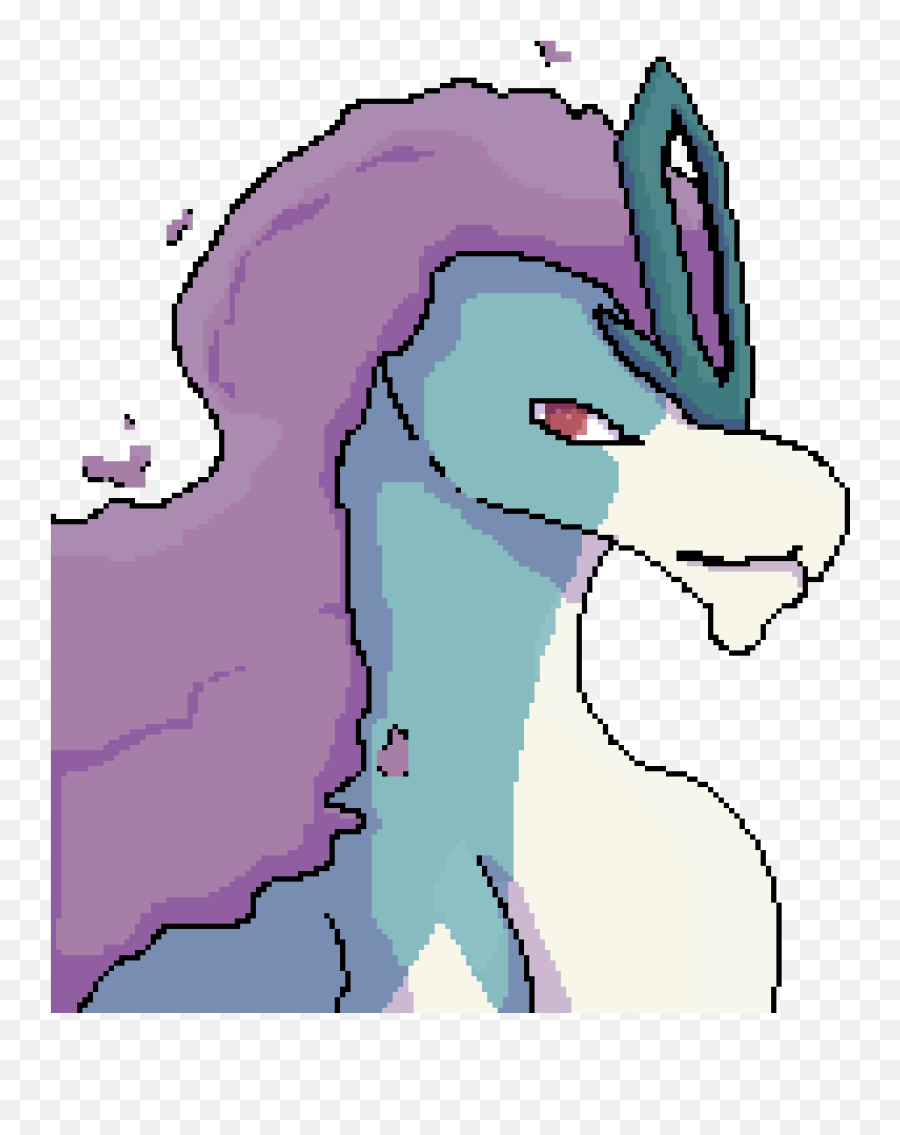 Pixilart - Suicune By Yeenqueen Mythical Creature Png,Suicune Png