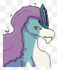Pixilart - Suicune By Yeenqueen Mythical Creature Png,Suicune Png
