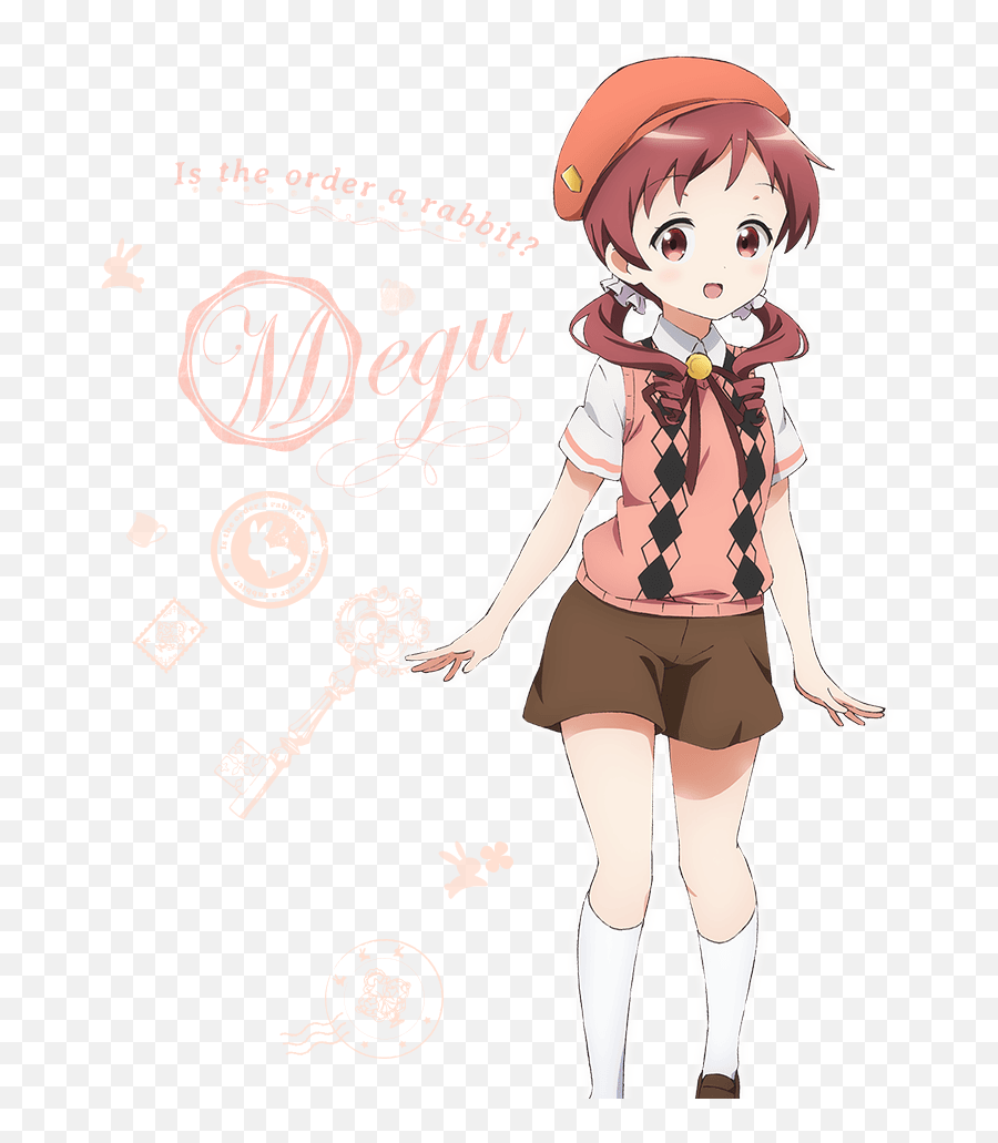 Natsu Megumi - Gochuumon Wa Usagi Desu Ka Zerochan Anime Girly Png,Natsu Transparent