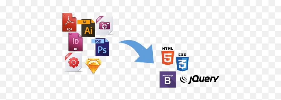 Psd To Html Convert Photoshop Design - Convert Psd Pdf To Html Png,Html Png