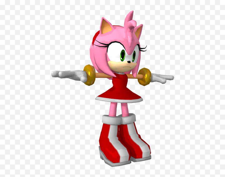 Mobile - Sonic Runners Amy Rose The Models Resource Amy Rose Sonic Runners Png,Amy Rose Transparent