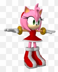 Mobile - Sonic Runners Amy Rose The Models Resource png