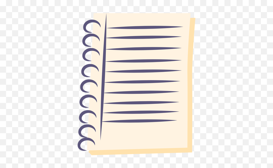 Spiral Notebook Flat Icon - Transparent Png U0026 Svg Vector File Horizontal,Notebook Paper Transparent Background