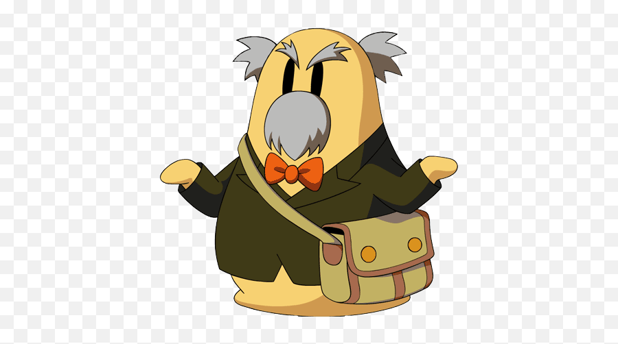 Kirby Professor Curio Transparent Png - Stickpng Professor Curio,Kirby Face Png