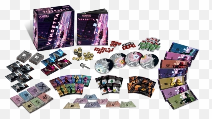 The Masquerade - Vampire Board Game png