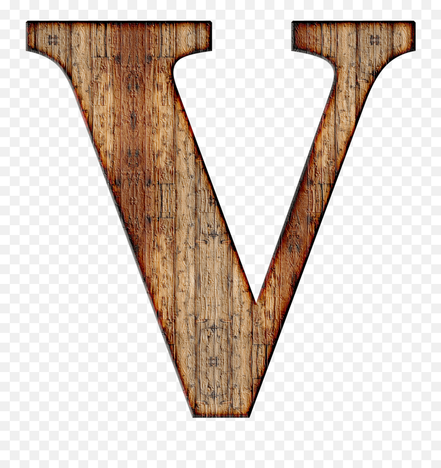 Download - Wood Letter V Png,Letter V Png