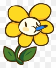 Download Flowey Kazhoo Undertale - Clip Art Png,Flowey Png