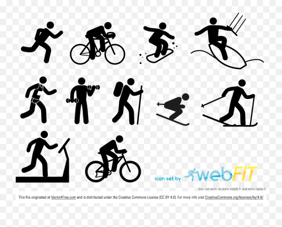 Free Vector Sport Icons - Sport Icon Vector Png,Difficulty Level Icon