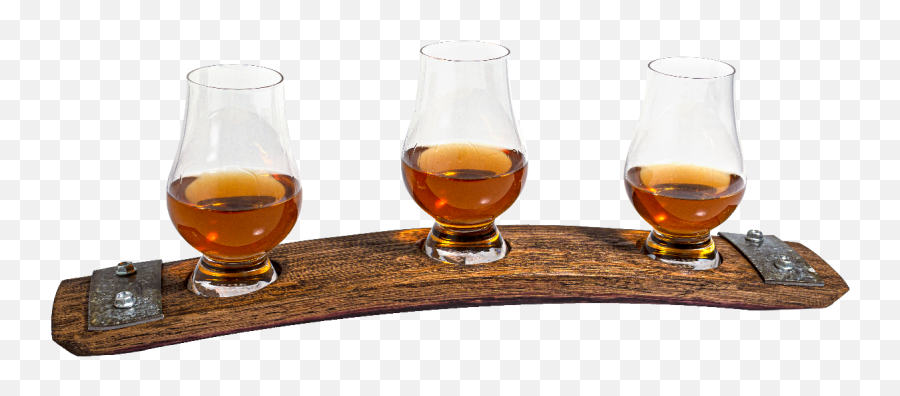 Barrel Stave Whiskey Flight Holder - Beer Glassware Png,Whiskey Stones Icon