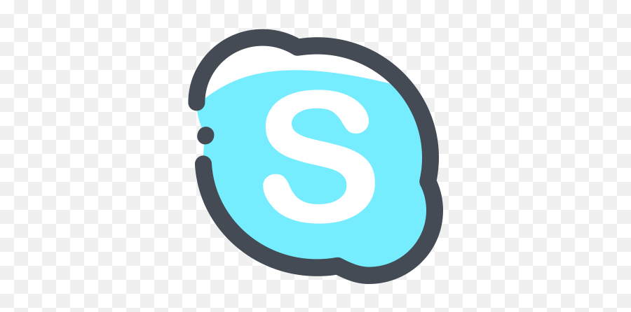 Transparent Skype Icon - Dot Png,Skype Icon Transparent Background