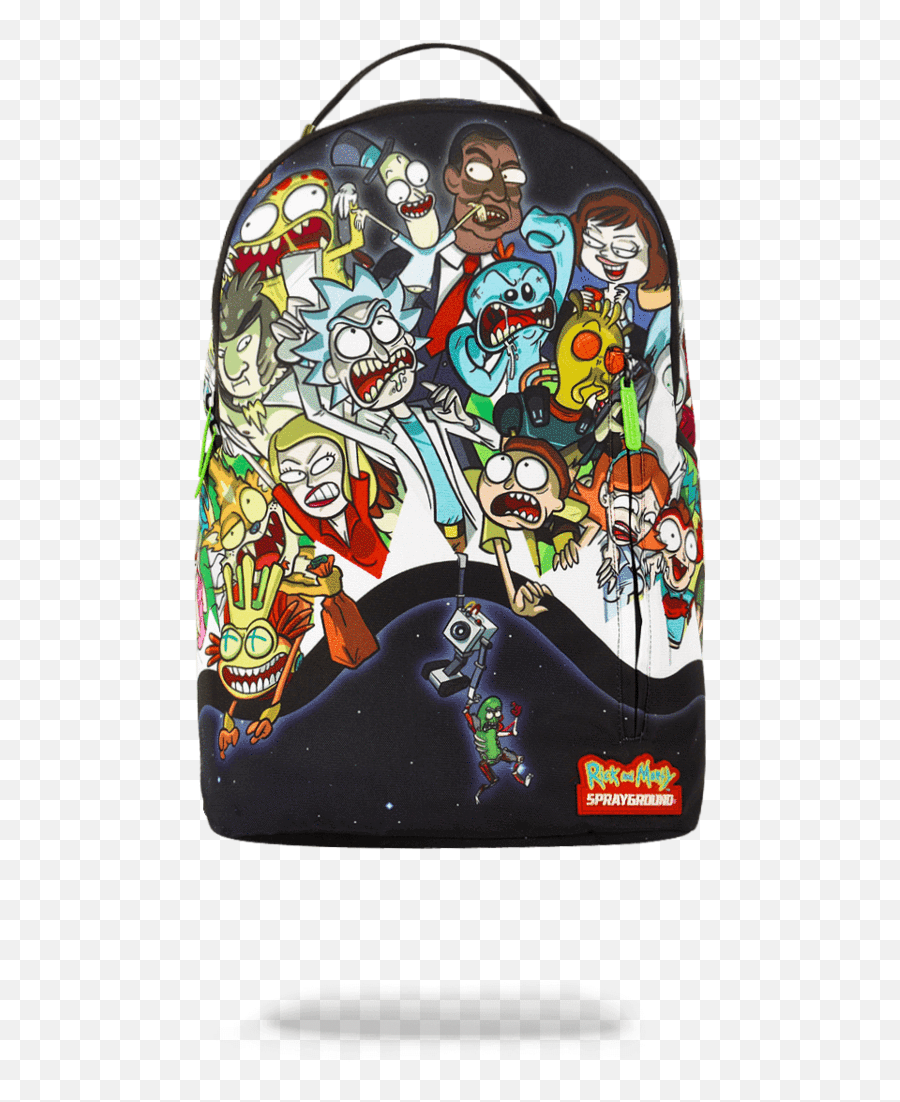 Rick And Morty Png - Sprayground Rick And Morty Portal Rick And Morty Bookbag,Rick And Morty Png
