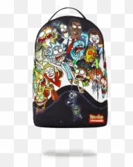 Rick And Morty Png - Sprayground Rick And Morty Portal Rick And Morty Bookbag,Rick And Morty Png
