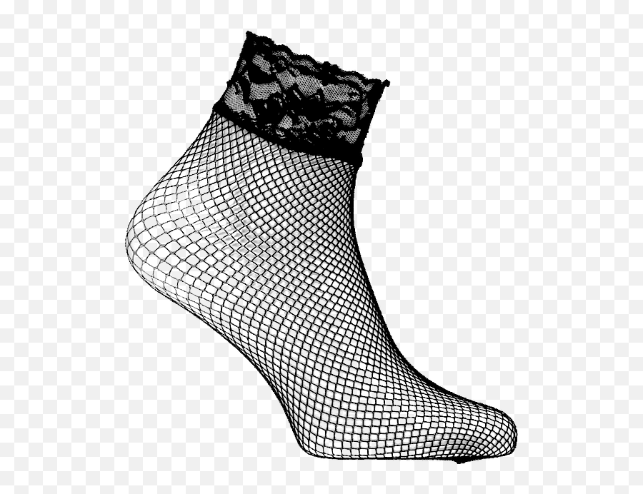 Orla Lace Trim Fishnet Ankle Socks Boohoo - Sock Png,Fishnet Pattern Png