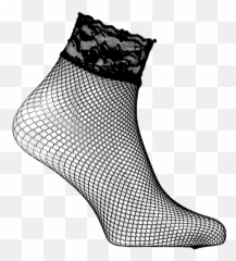 Orla Lace Trim Fishnet Ankle Socks Boohoo - Sock Png,Fishnet Pattern Png